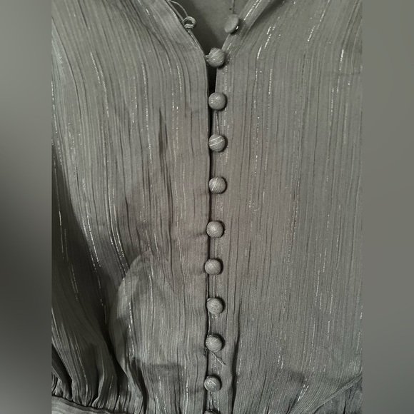 House of Harlow 1960 Black Ruche Dress - Picture 6 of 12